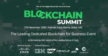 11月27日ドバイで開催の注目カンファレンス「Blockchain Summit Dubai」｜IBM、ORACLE等もスポンサー決定