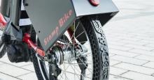 ドコモが走った跡が広告になる自転車『STAMP BIKE』を開発