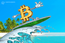 仮想通貨ビットコイン、1万1000ドル回復後に急落　