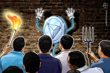 仮想通貨トロンの北京オフィスに警察出動 投資家が抗議で殺到