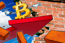 【速報】仮想通貨ビットコイン、未明の1時間で1300ドル急落 背景に機関投資家の売り増しか