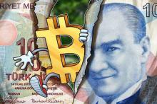 訪問者が42%増えたビットコインサイトも　トルコ通貨リラ急落で仮想通貨の取引高が増加　