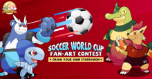 DApps「Etheremon（イーサエモン）」がW杯ファンアートコンテスト開催！