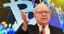ビットコイン価格がウォーレンバフェット氏の投資会社株価を超える事に7億円を賭けた投資家現る
