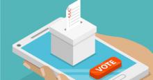 アメリカの中間選挙でブロックチェーン活用投票アプリ導入へ！